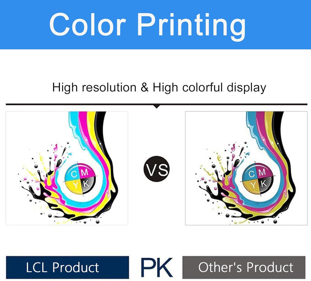 Compatible Toner Cartridge Replacement 4-Pack KCMY P47611