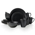 16-Piece Porcelain Dinnerware Set, Service for 4, Blue S419