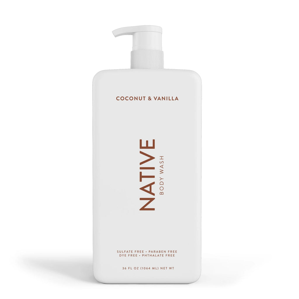 Coconut & Vanilla Sulfate Free Paraben Free Body Wash, 36 oz A83905