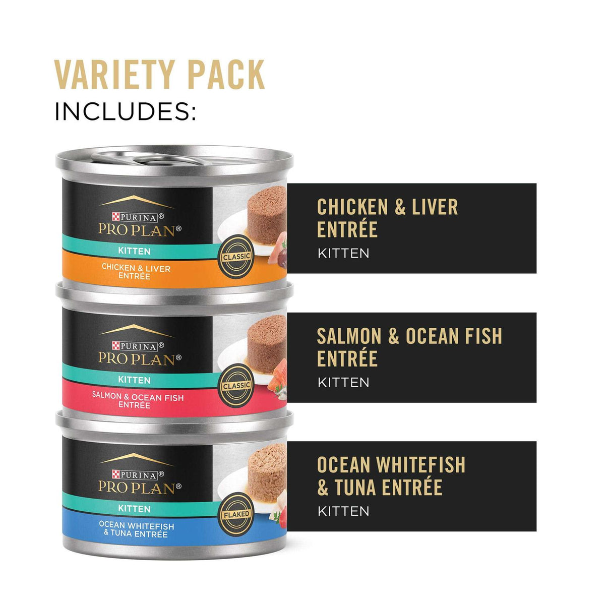 Wet Kitten Food Variety Pack U194