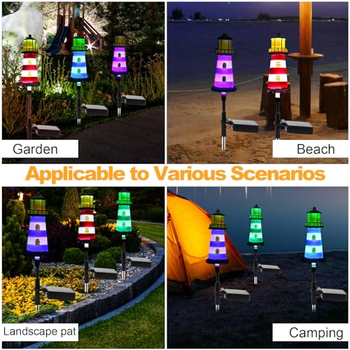 4 Pack Solar Outdoor Waterproof Lights K80662
