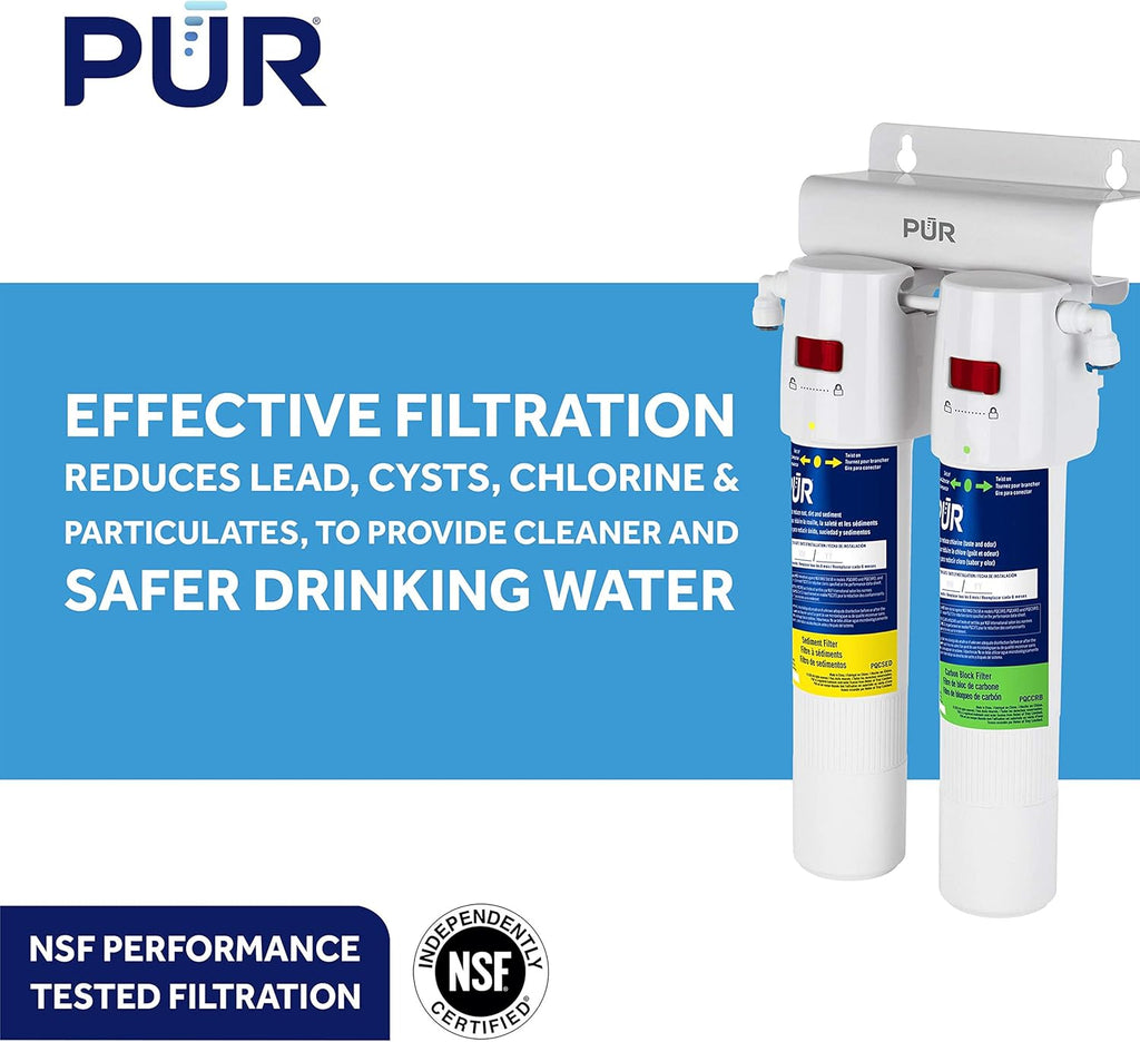 White DualStage H2O Filtration System J672