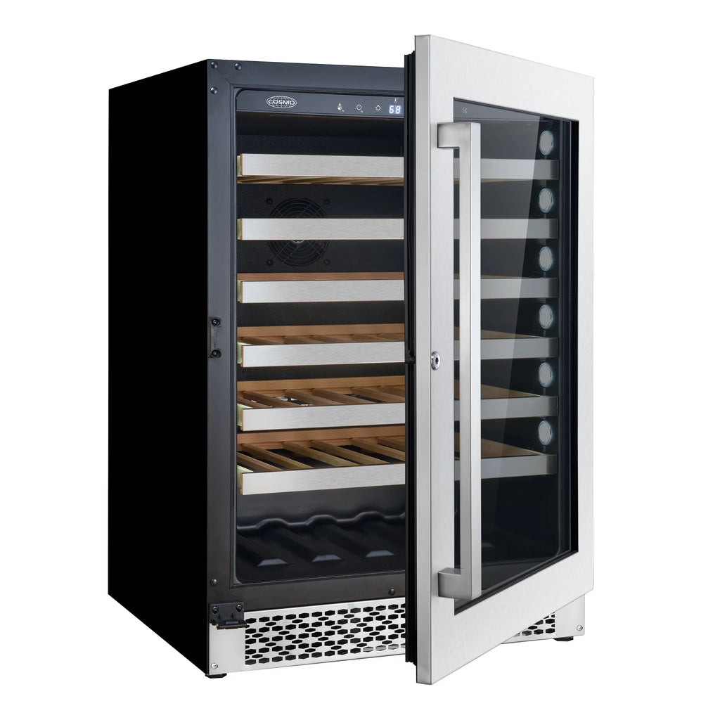 3 Piece Kitchen Appliance Package with Gas Range Range Hood and Wine Refrigerator Q58959