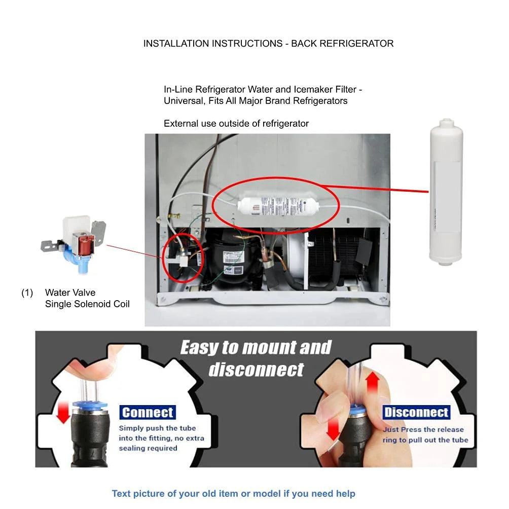 Ice Water Inlet Valve L951074