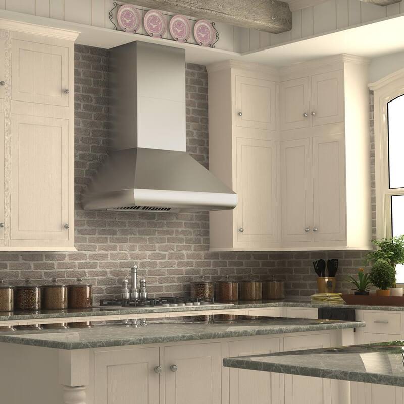 48 in. 700 CFM Stainless Steel Wall Mount Range Hood J3980