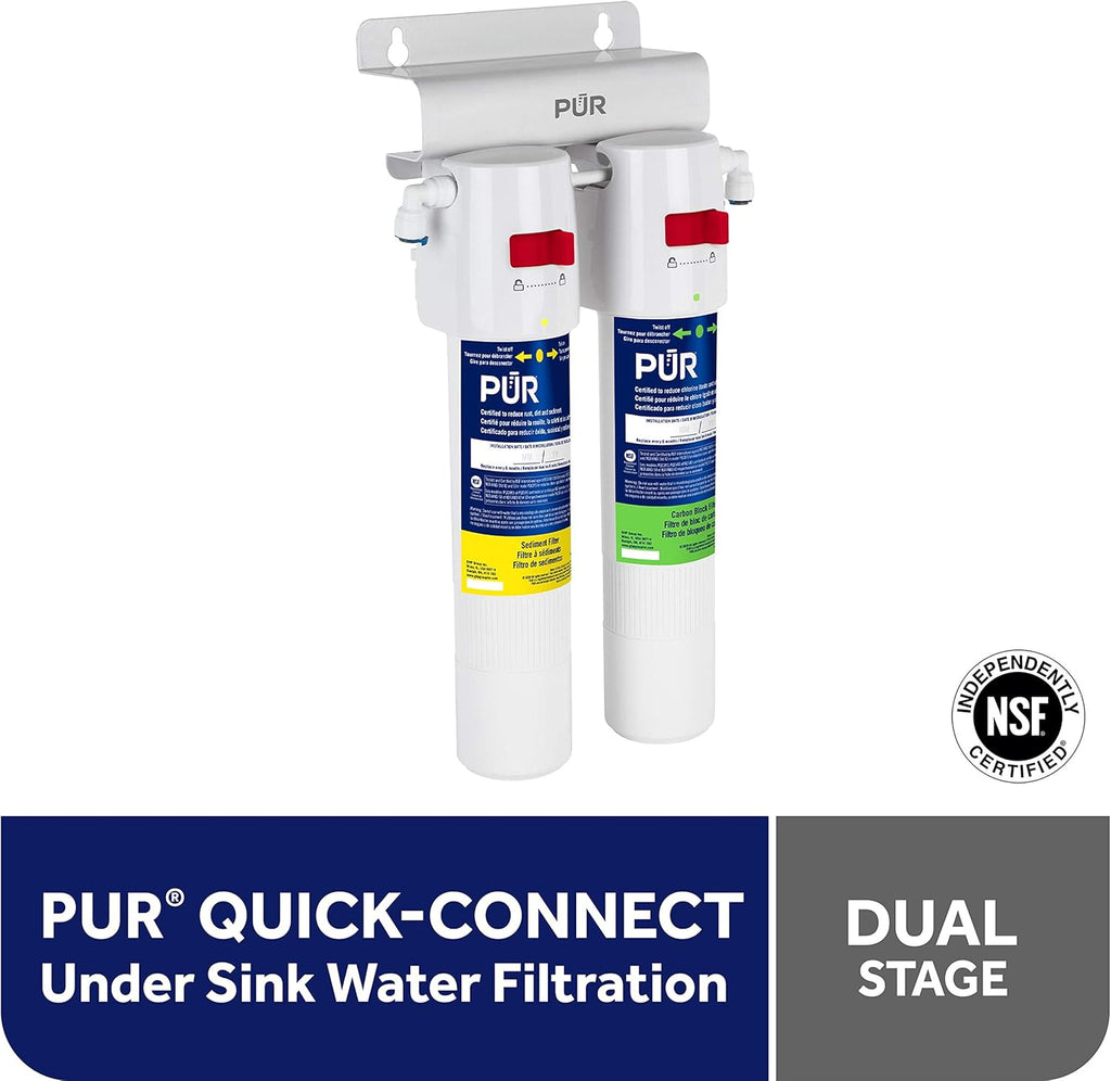 White DualStage H2O Filtration System J672