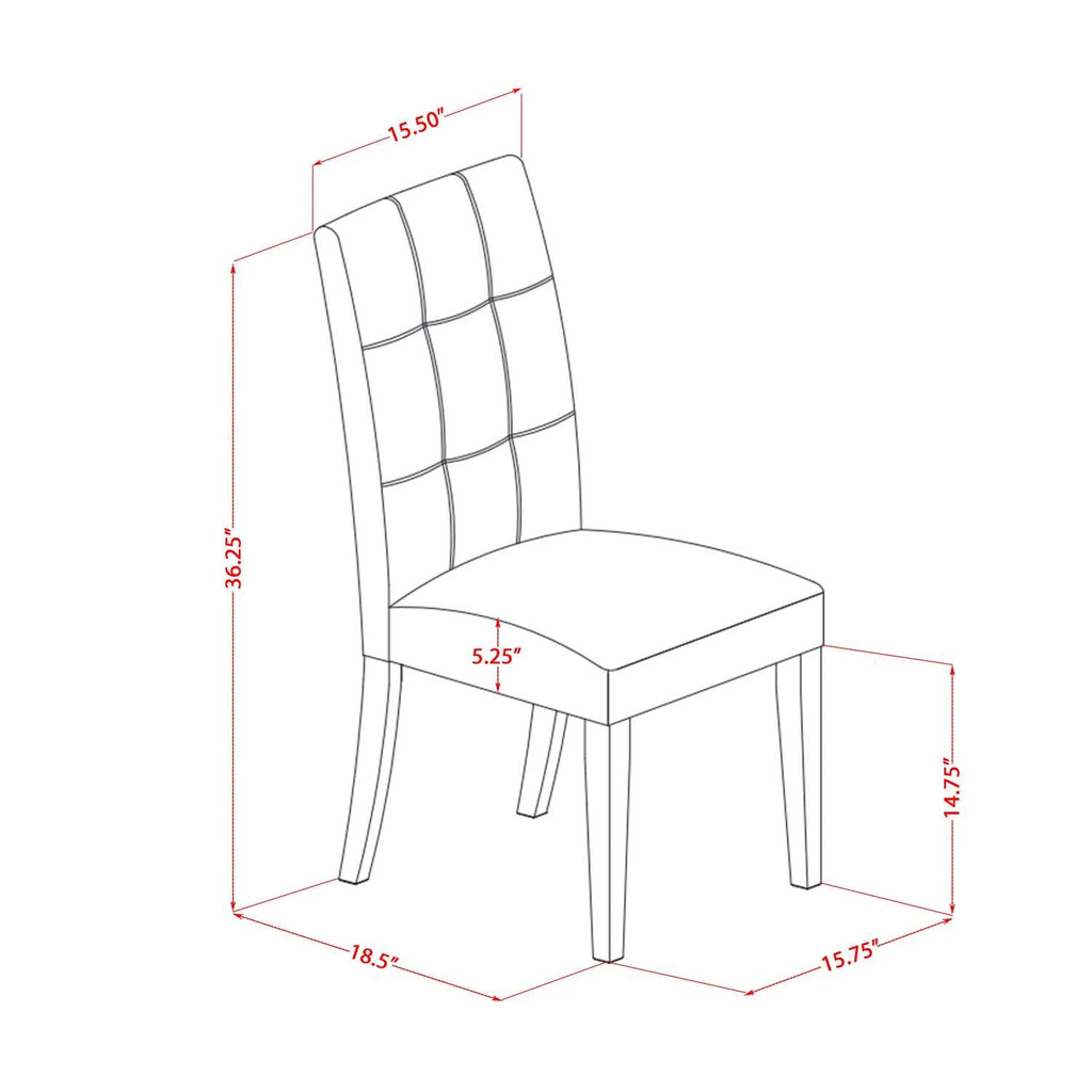 9 Piece Dining Room Table Set with Oval Table and 8 Chairs N786870
