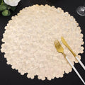 Gold Vinyl Placemats Set of 6 A832566