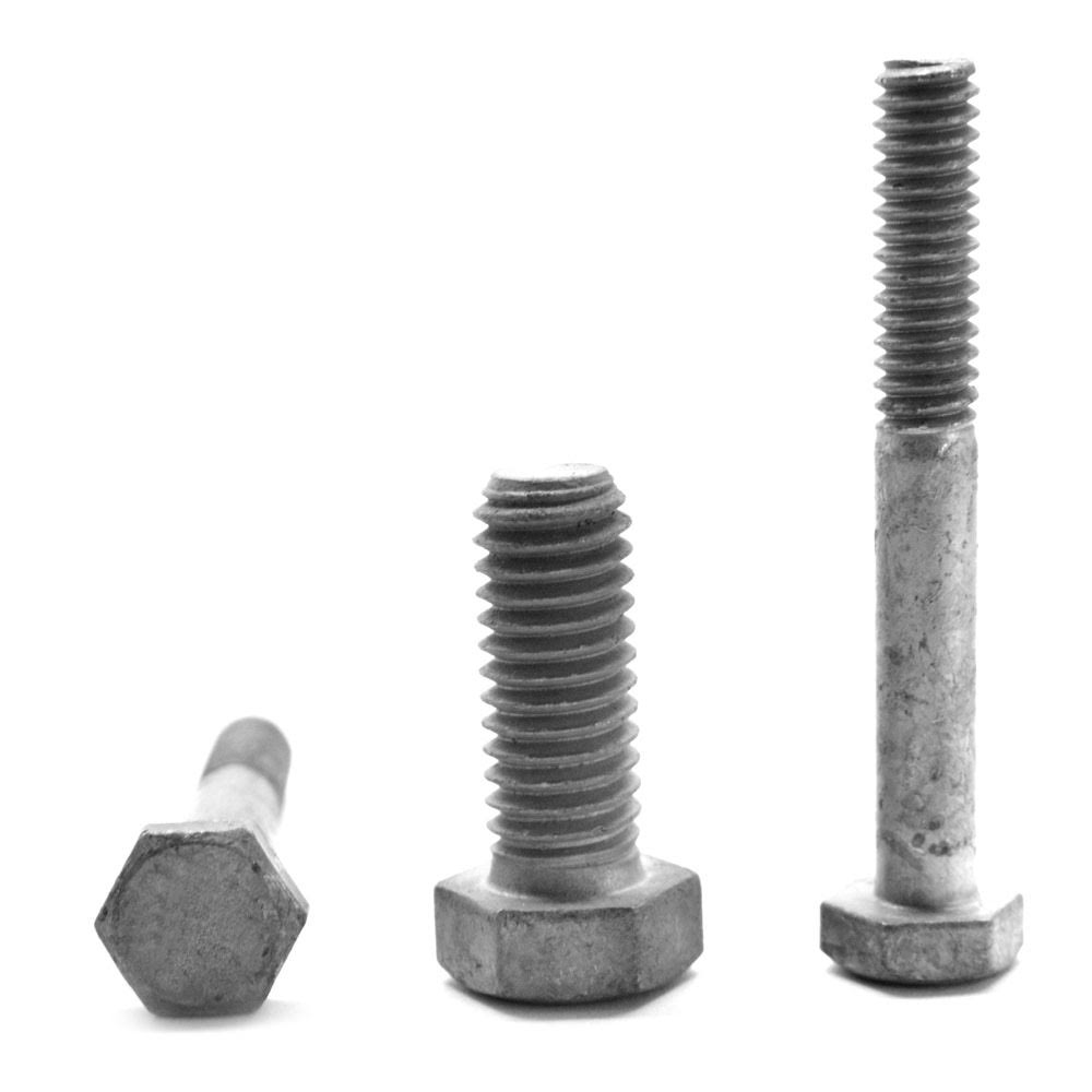1/2x22-13 x 4x22 Coarse Thread Hex Bolt Low Carbon Steel Hot Dip Galvanized T566038