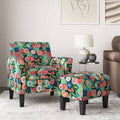 Polyester Armchair and Ottoman F320939