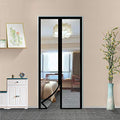 Transparent Insulated Door Curtain, Magnetic Thermal Door Cover, Self-Closing Magnetic Screen Door, Fits Doors up to 38" x 82" B2508