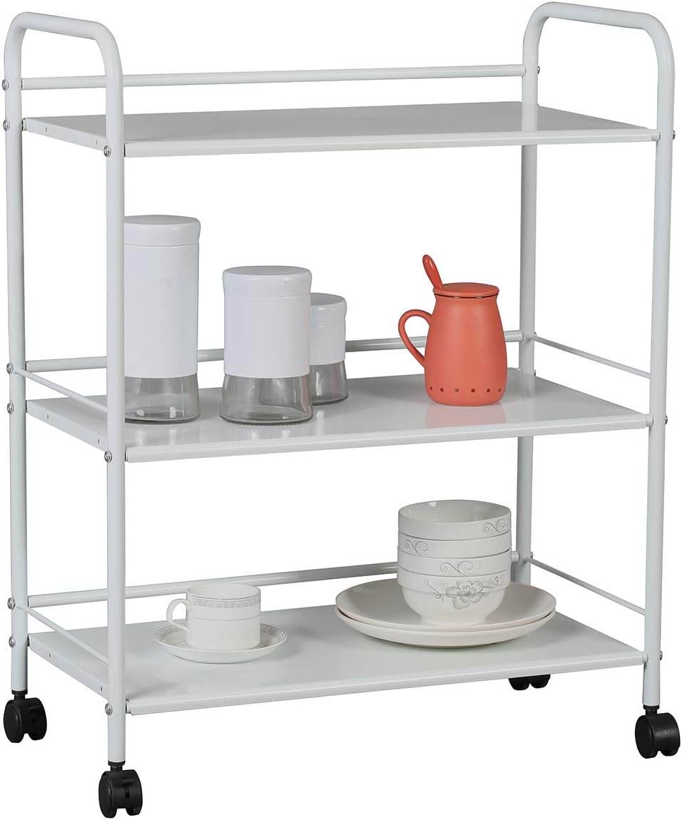 4-Tier Metal Rolling Utility Cart Q1285