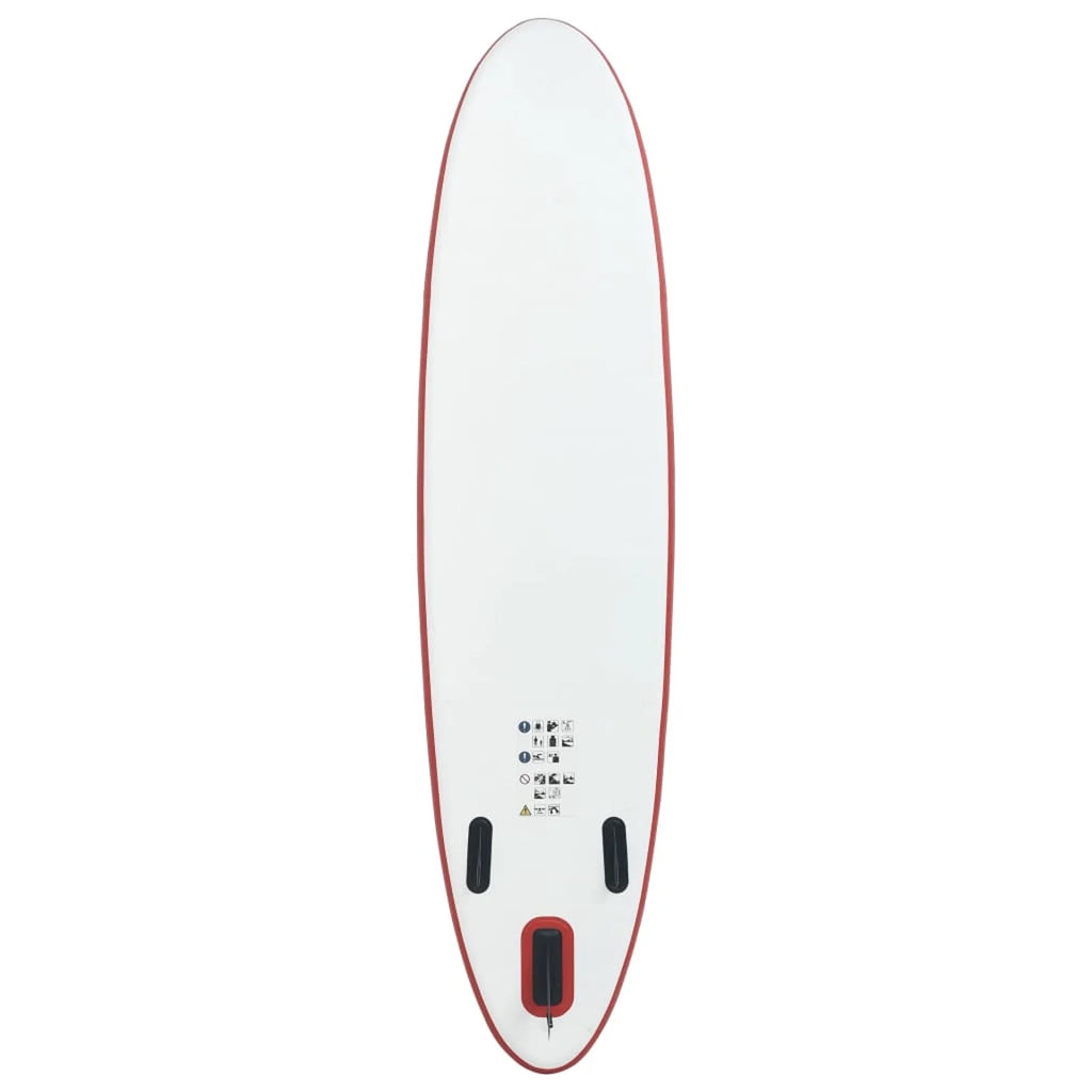 Inflatable Paddle Board Set with Oar, Fin, Hand Pump, Repair Kit and Carrying Bag V622
