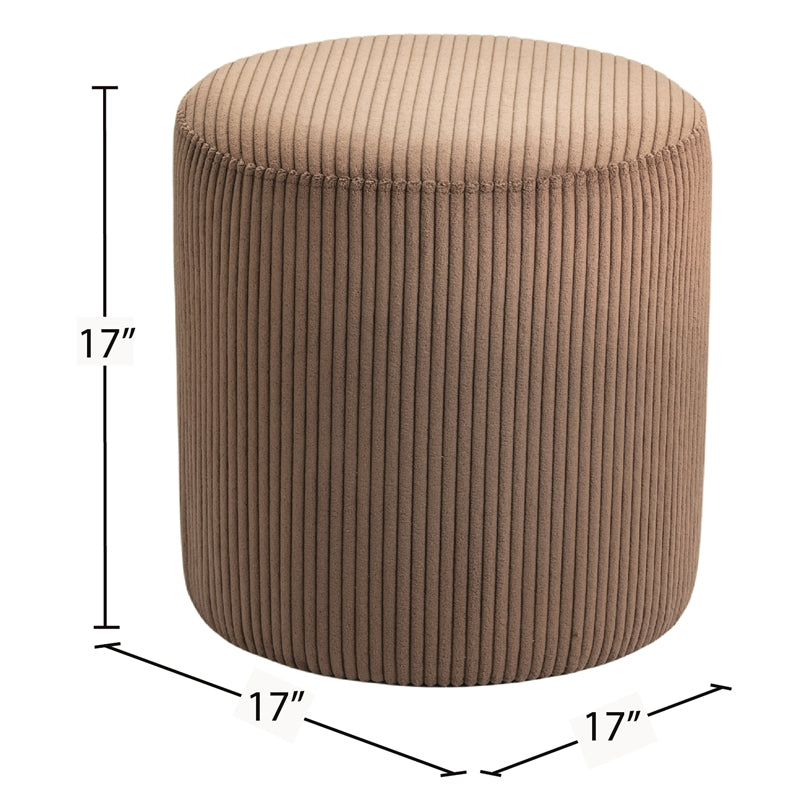 Brown Ottoman/Stool C131293