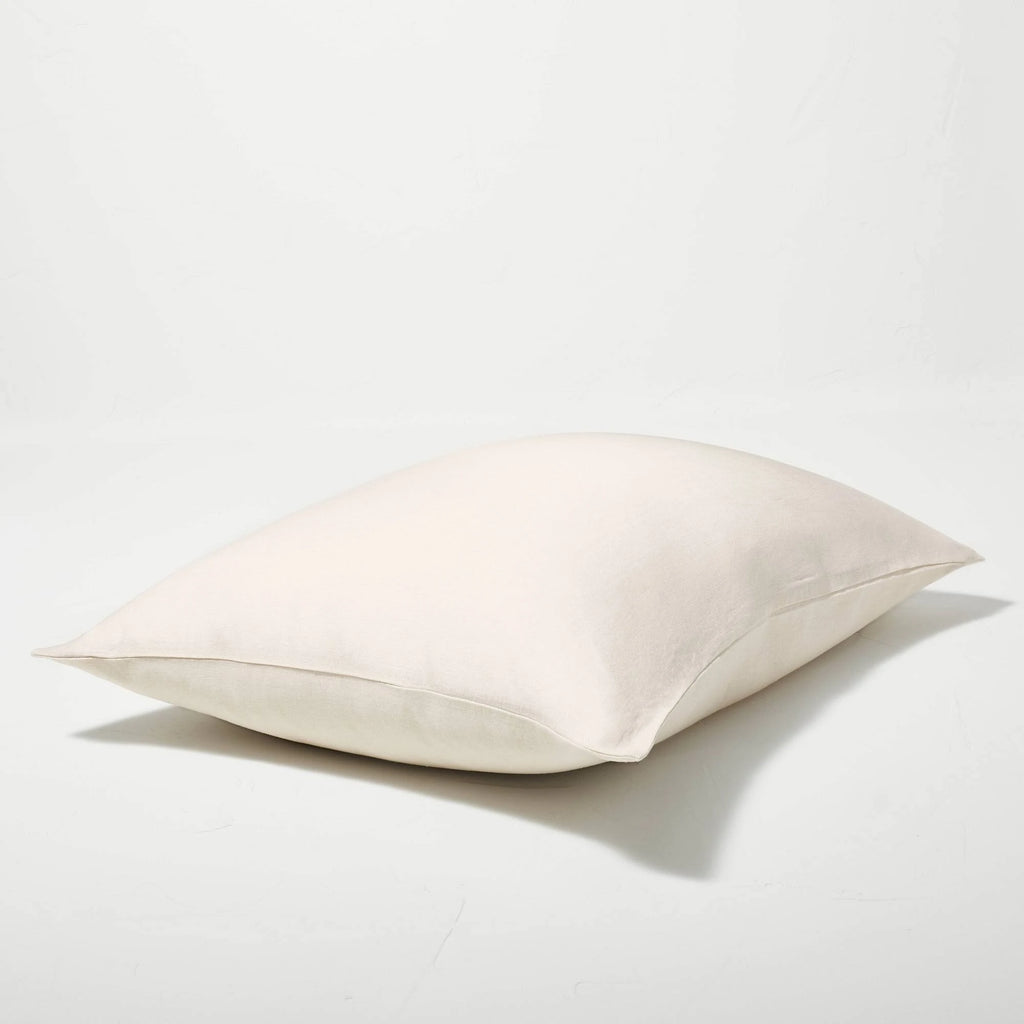 King Linen Duvet & Sham Set Natural P9795