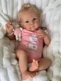 18 Inch Silicone Full Body Reborn Baby Doll D8812