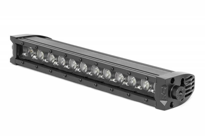 12x22 Black Series Single Row Cree LED Light Bar with DRL E809