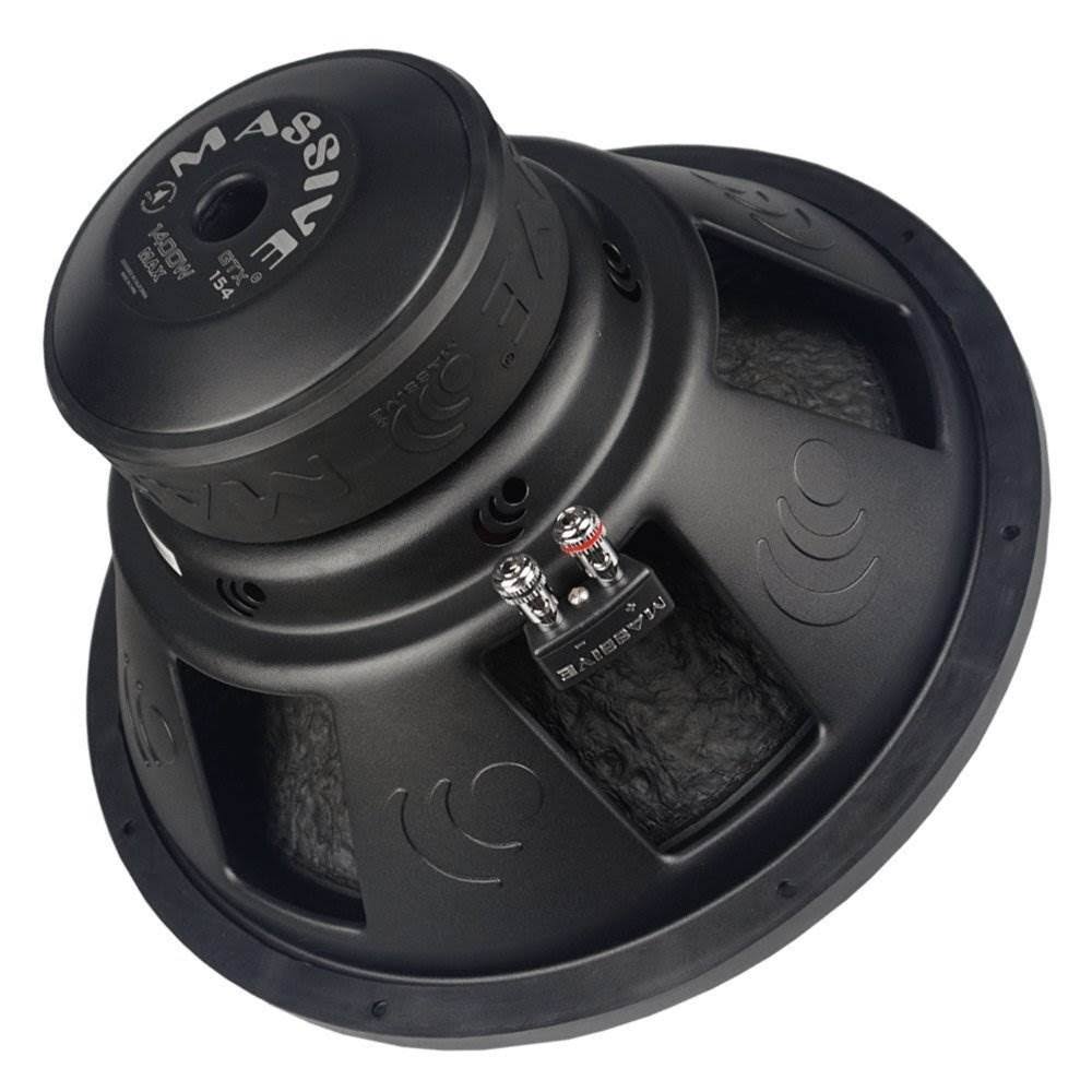 Dual 15 inch Car Subwoofer 4 ohm 1400W 700 rms X98497
