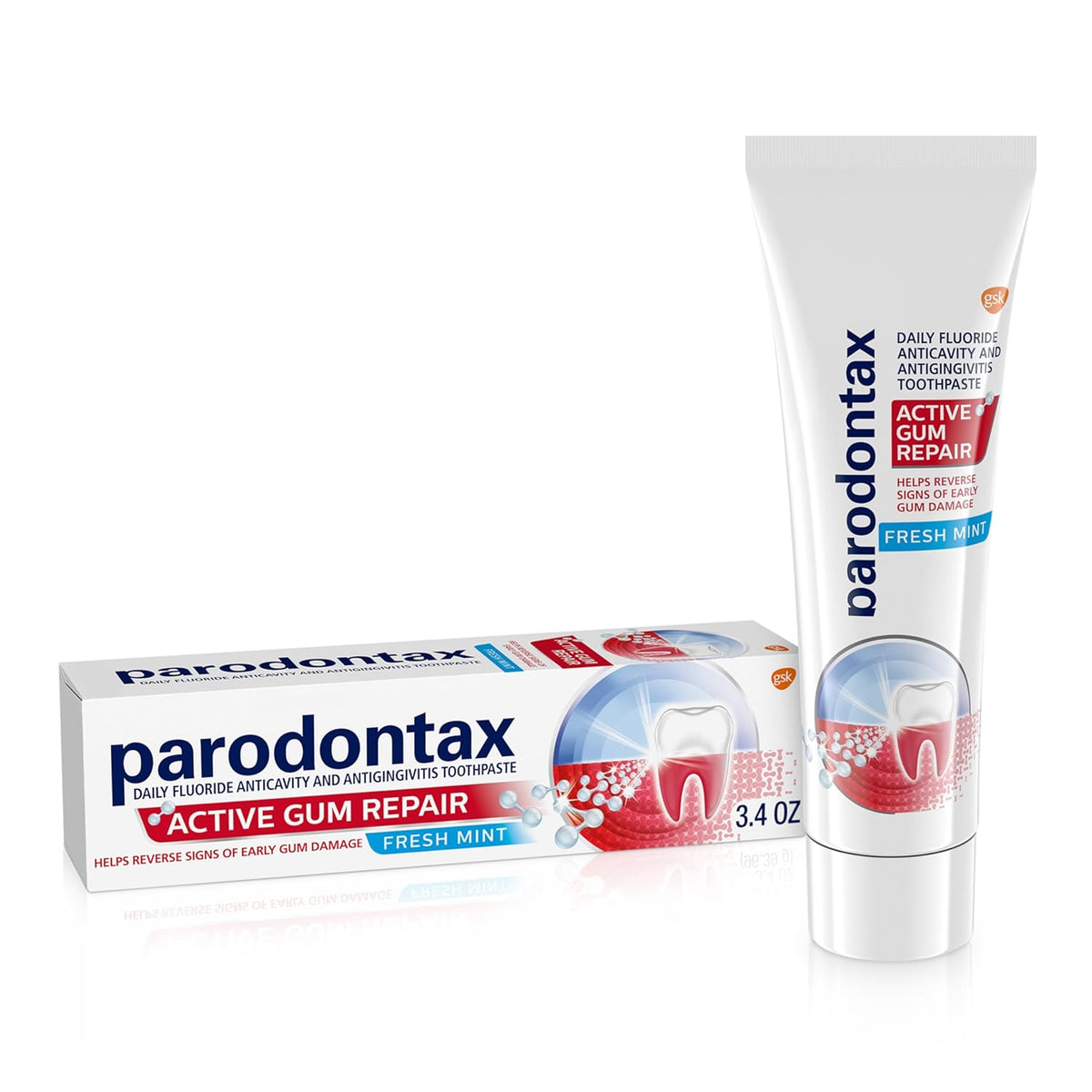 Fresh Mint Gum Toothpaste - 3.4 Ounces Q8610