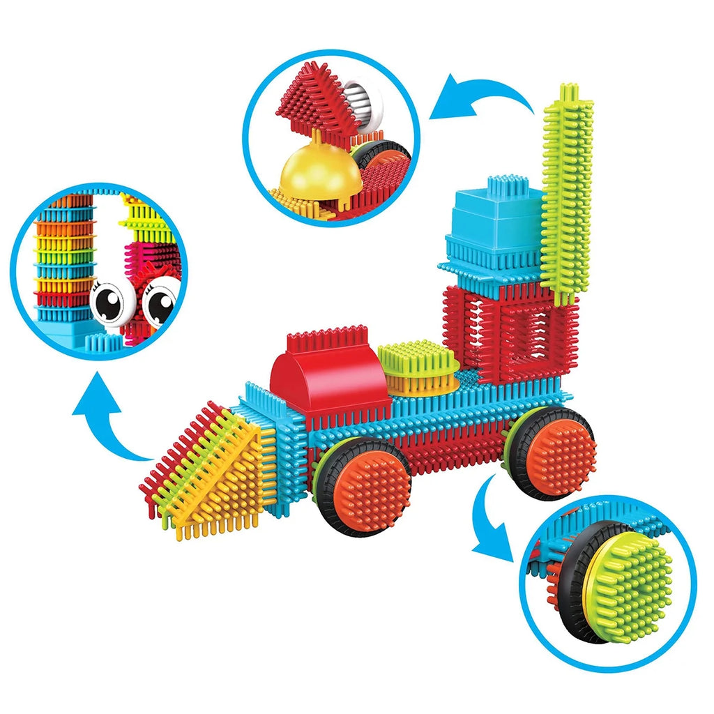 112 Pcs Hedgehog Building Blocks Toy Construction Playset H913066