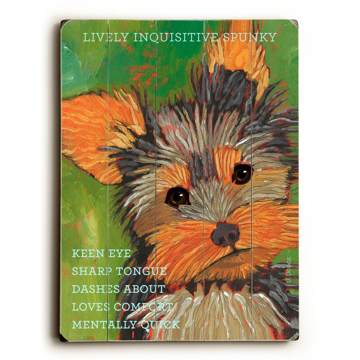 Yorkie Wall Decor X332169