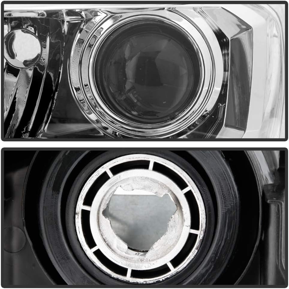 Chrome Housing Projector Headlights T210296