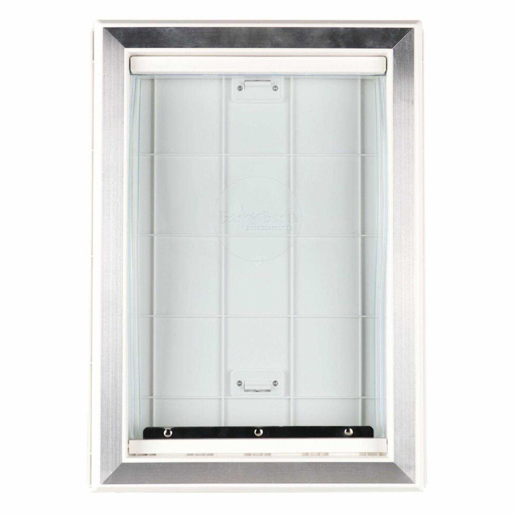 Large Plastic Dog Door with Aluminum Lining N53174