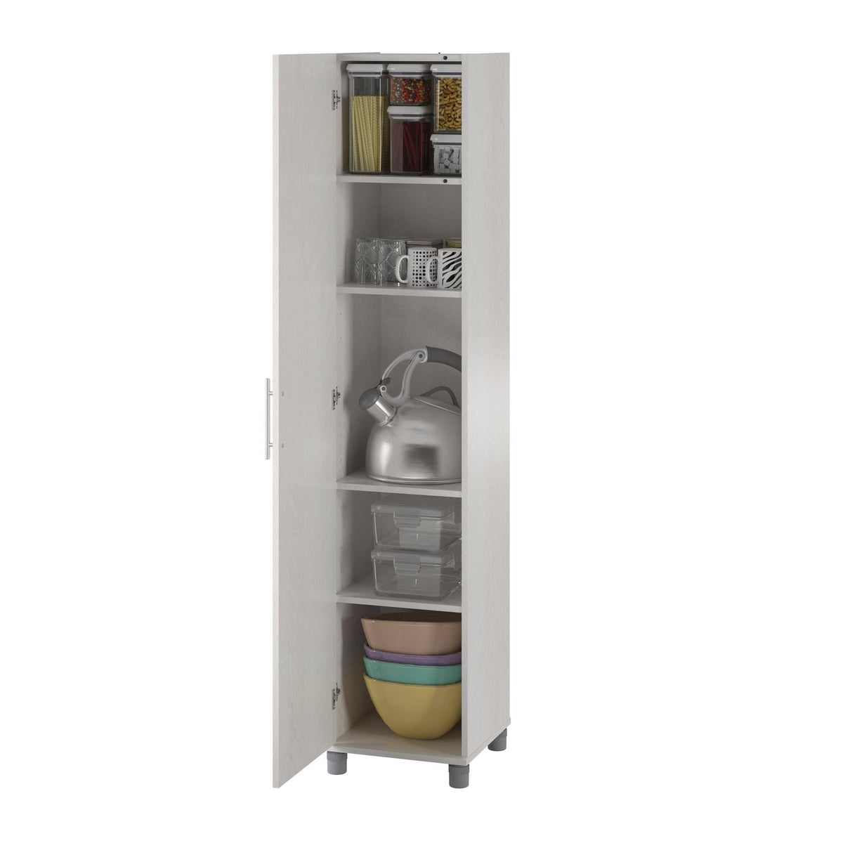 Black Oak Utility Storage Cabinet E8646