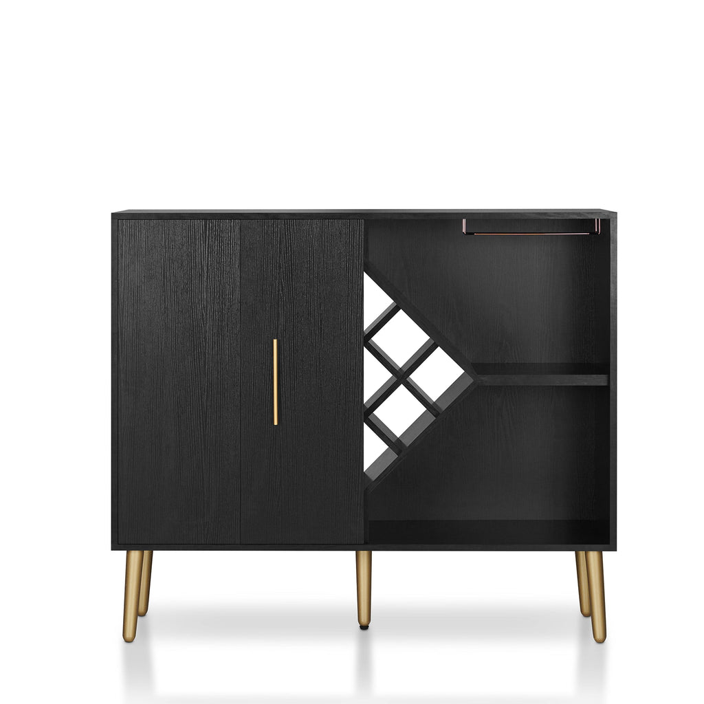 Modern Black Storage Buffet E9189