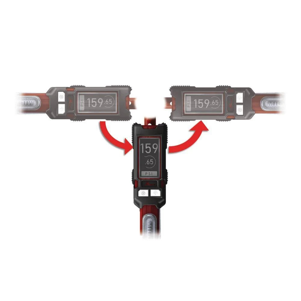 Precision Digital Inflator with Dual Chuck Pressure Gauge Q66990