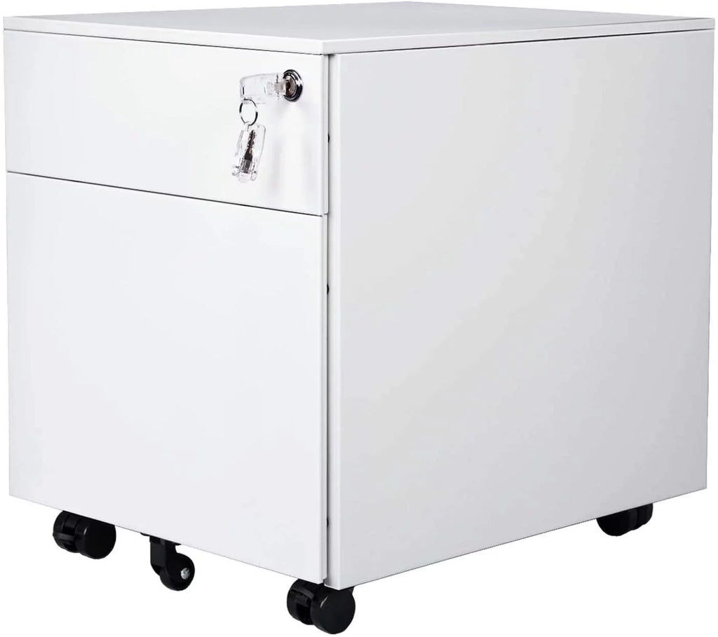 2-Drawer Mobile File Cabinet U389
