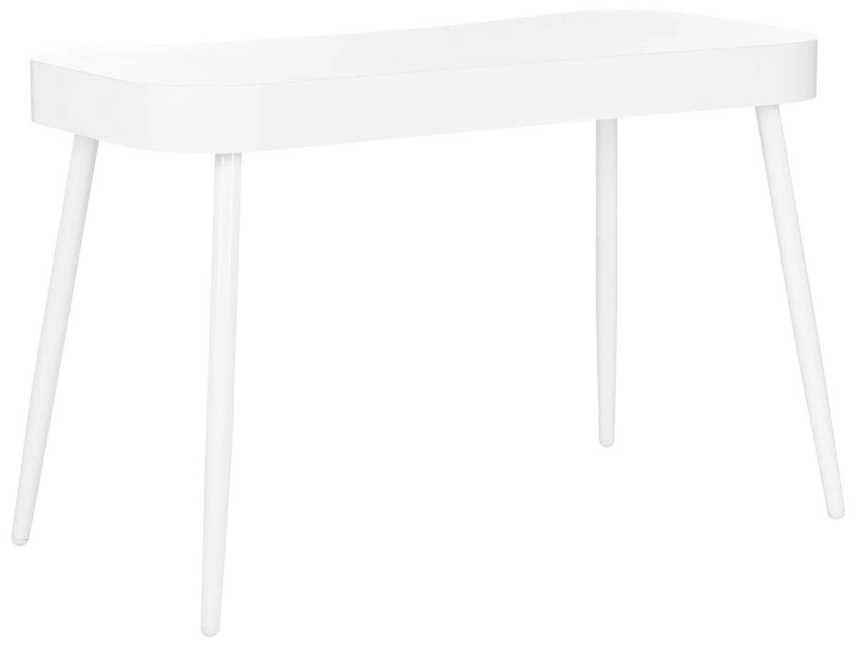 White One Drawer Desk Z4059