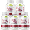 Apple Cider Vinegar Gummies 1000MG 5 Bottles C470546