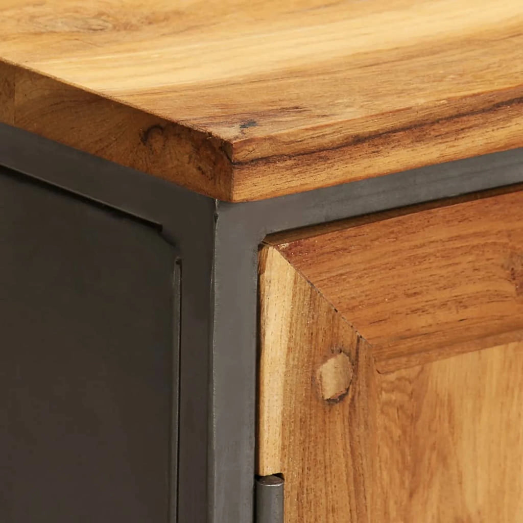 Recycled Teak and Steel Sideboard I1215