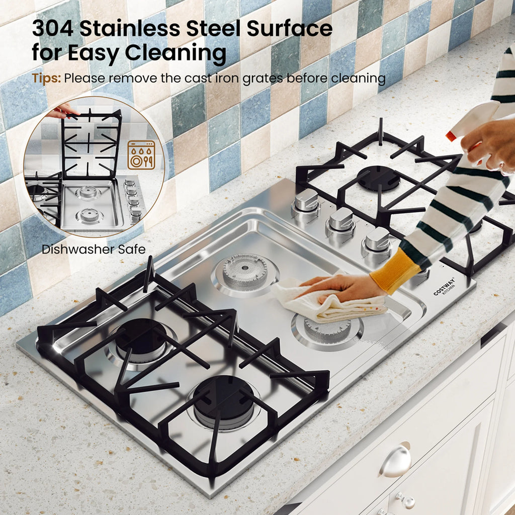 30 Gas Cooktop with 4 Sealed Burners K473723