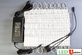 60ft Blue 5630 Injection LED Module with UL 12V AC Power Package P822