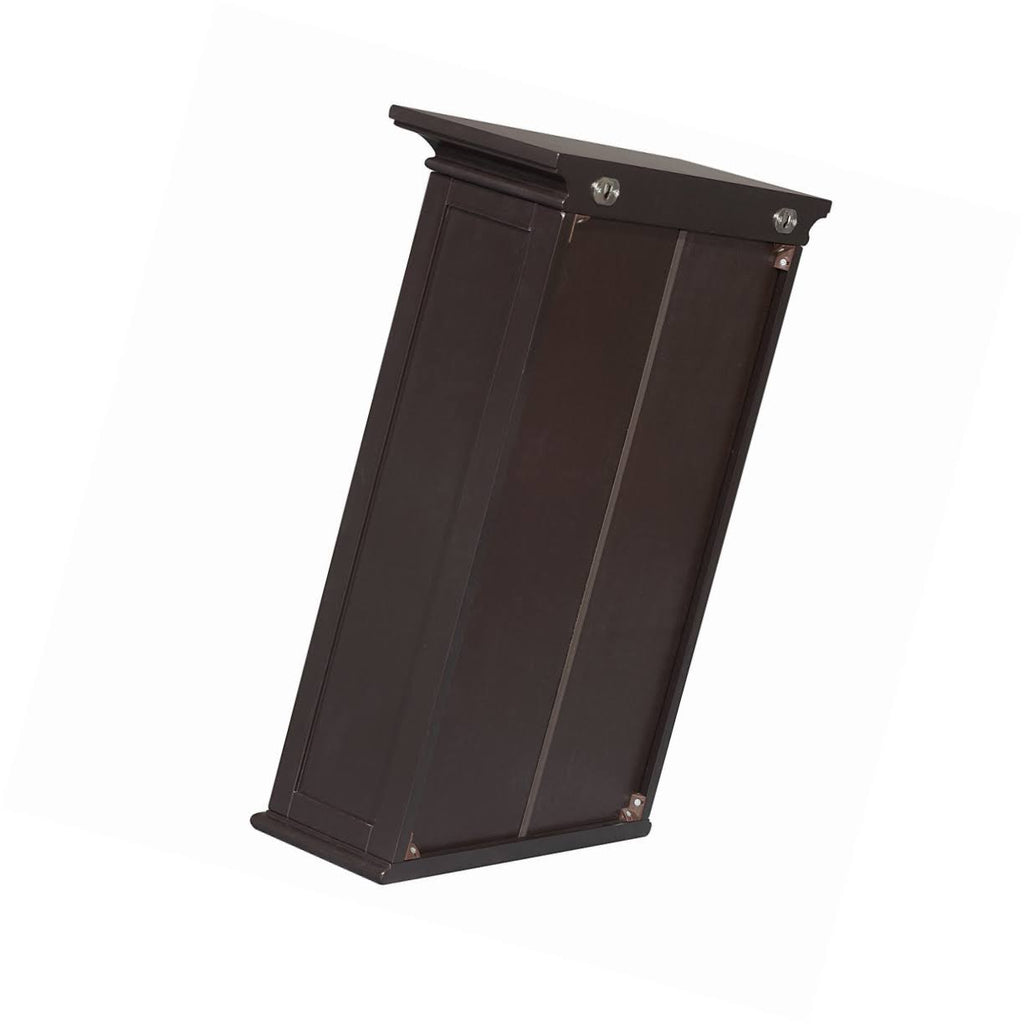 Dark Espresso Wall Medicine Cabinet L669