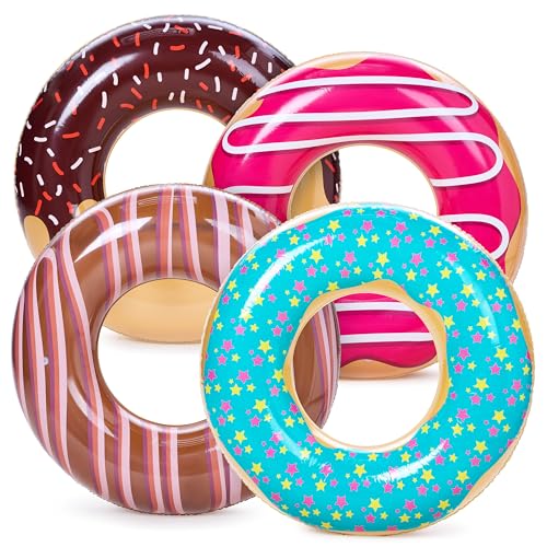 4 Pack Inflatable Pool Floats U543748