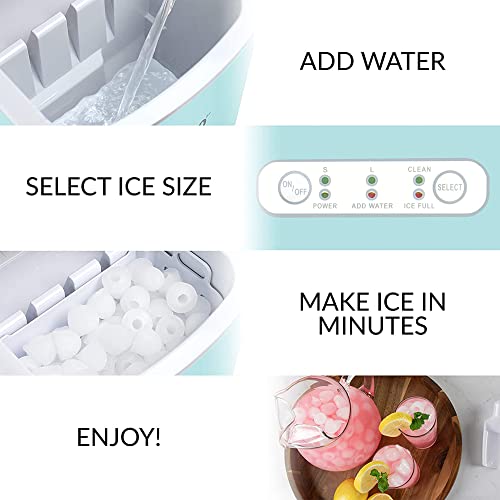 Automatic Countertop Ice Maker with Scoop A6177
