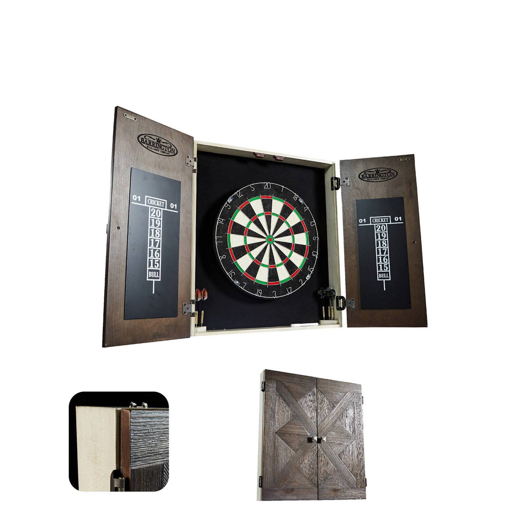 Bristle Dartboard & Cabinet Set S790