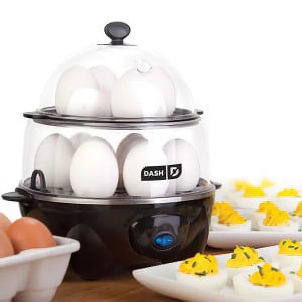 12 Capacity Black Egg Cooker M855061