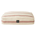 Red Grain Sack Dog Bed D480