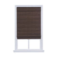 Bamboo Roman Shade 35x22 W x 64x22 L Brown D6539