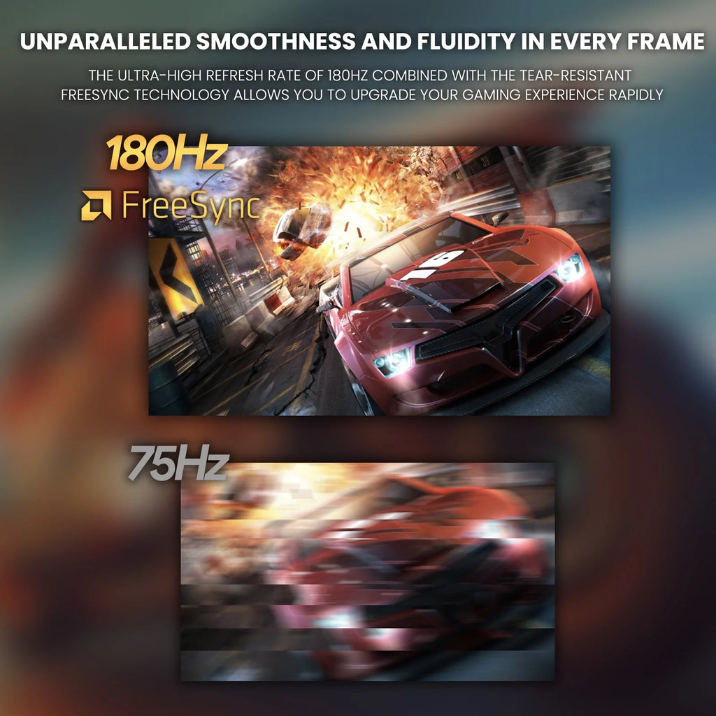 27 Curved Gaming Monitor FHD 1080P 1800R 1ms GTG Black T602127