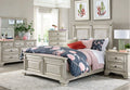 Queen Wood Bedroom Set with Dresser Mirror Nightstand Chest A6476