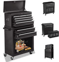 Orange 8 Drawer Rolling Tool Chest with Lockable Drawers P4664