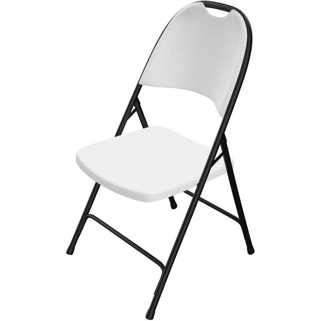 Plastic Resin Metal Folding Chair Set of 4 I9225