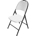 Plastic Resin Metal Folding Chair Set of 4 I9225