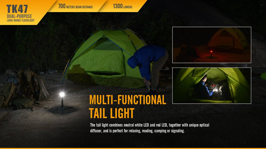 Black LED Flashlight A705830