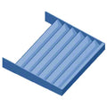 White Powder Painted Flat Bar Extrusion, 3 inch x 1/4 inch, 146 inch Length W791244
